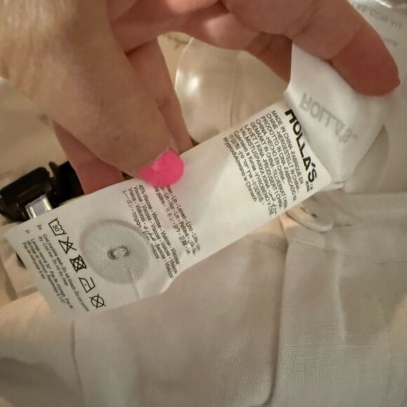 NEW ROLLA'S White Bermuda Shorts Relaxed Fit 10 - Picture 15 of 15